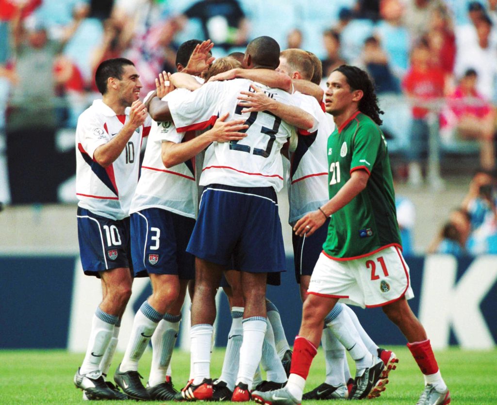 Estados Unidos eliminó a México de Corea Japón 2002