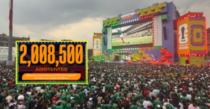 El Fan Fest del Zócalo ya superó los 2 millones de asistentes