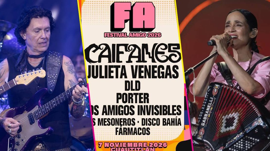 Caifanes, Julieta Venegas, Porter y más: Festival Amigo, gran opción en Edomex