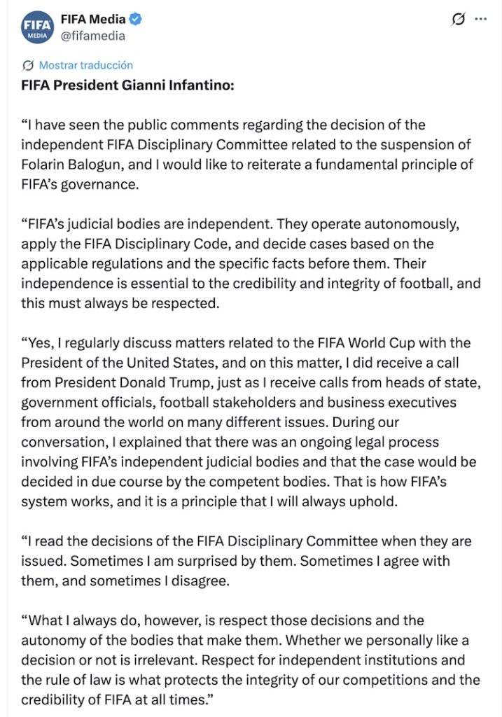 Diputado del Partido Laborista pide a FIFA posponer sanción de tarjeta roja a Jarell Quansah en el partido México vs. Inglaterra