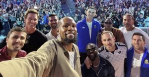Tom Brady, Kevin Durant, Novak Djokovic y más se toman foto con Messi y Rodri previo a la final del Mundial 2026