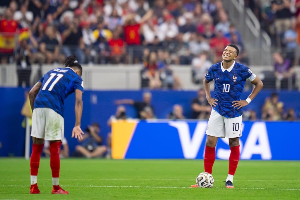 Mbappé se quedó fuera de la final