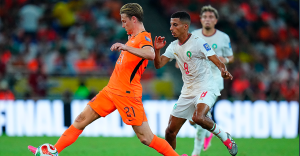Frenkie de Jong en el Mundial