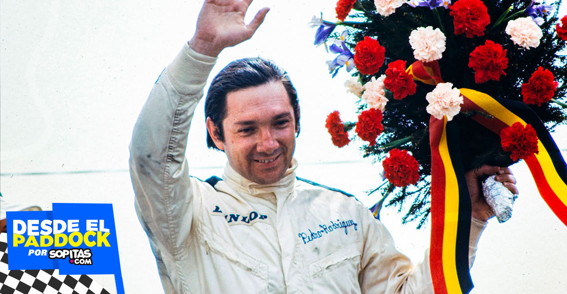 Pedro Rodríguez en el GP de Bélgica