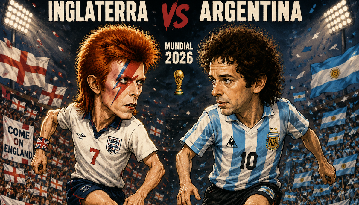 inglaterra vs argentina música