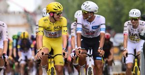 Isaac del Toro subió al podio en el Tour de Francia