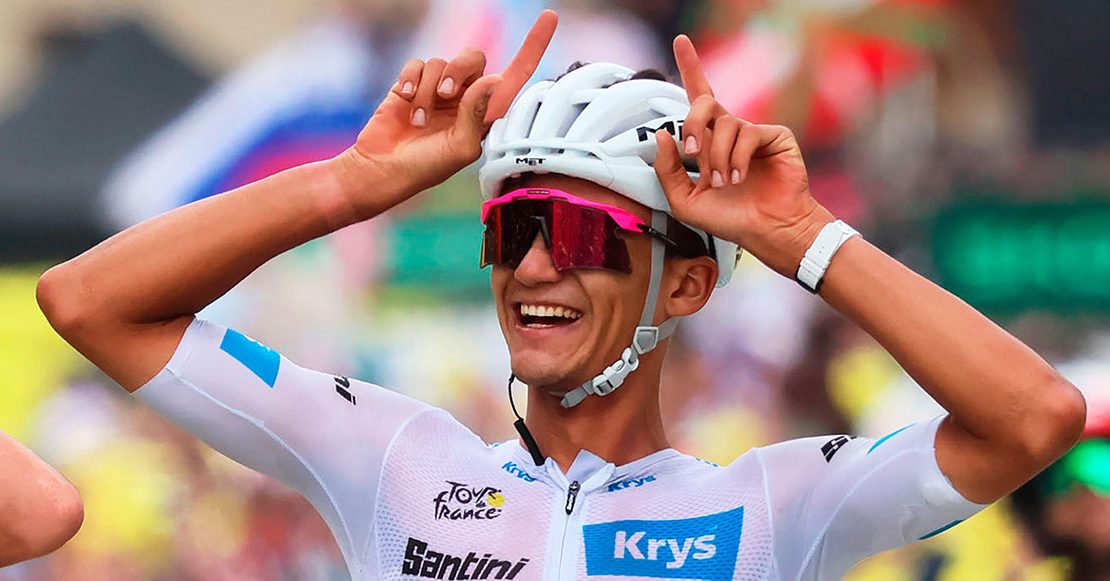 Isaac del Toro sobre la haza en el Tour de Francia: “Un día me va a caer el 20”