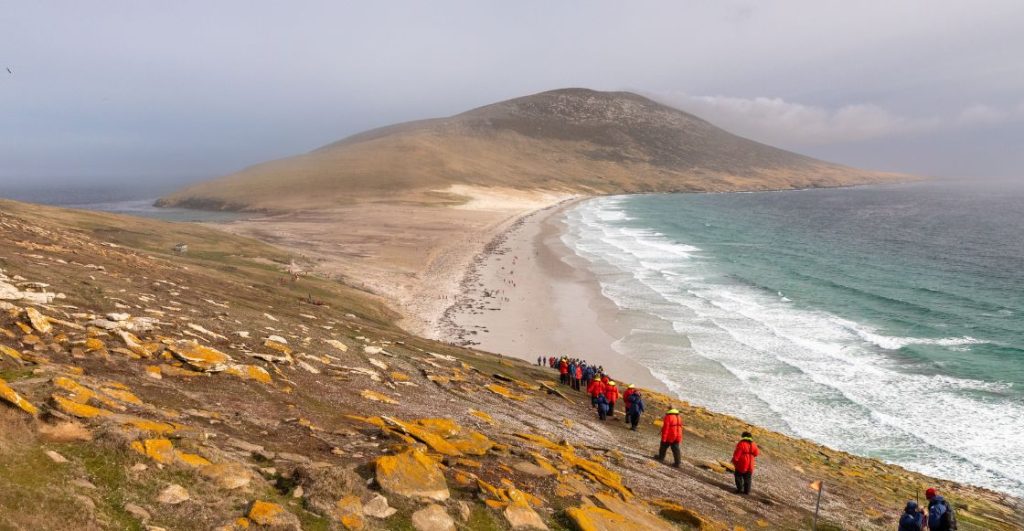 Imagen de las Islas Malvinas