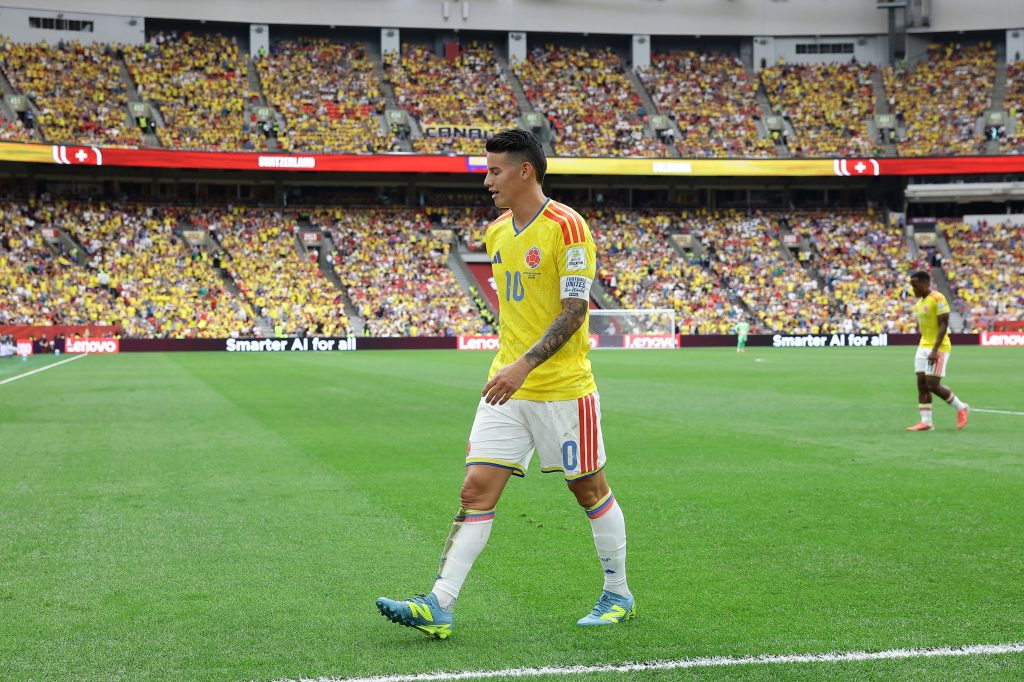 Último partido de James Rodríguez en un Mundial