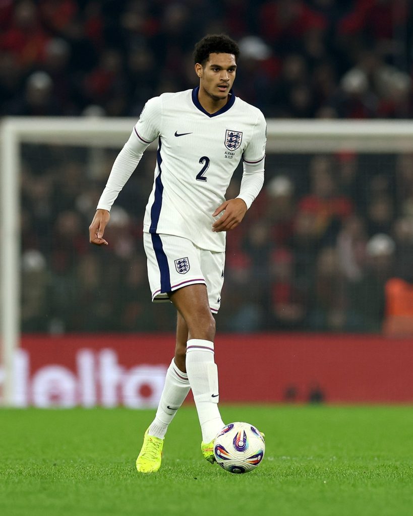 Jarrell Quansah, jugador de Inglaterra