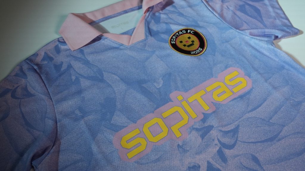 jersey azul sopitas fc frente