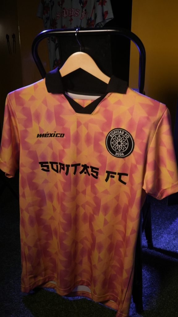 jersey naranja sopitas fc frente.