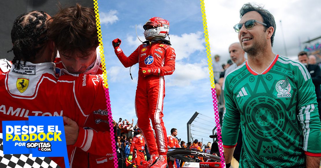 Leclerc gana el GP de Gran Bretaña, Ferrari hace el 1-3 y Checo le mete más fuego al México vs Inglaterra