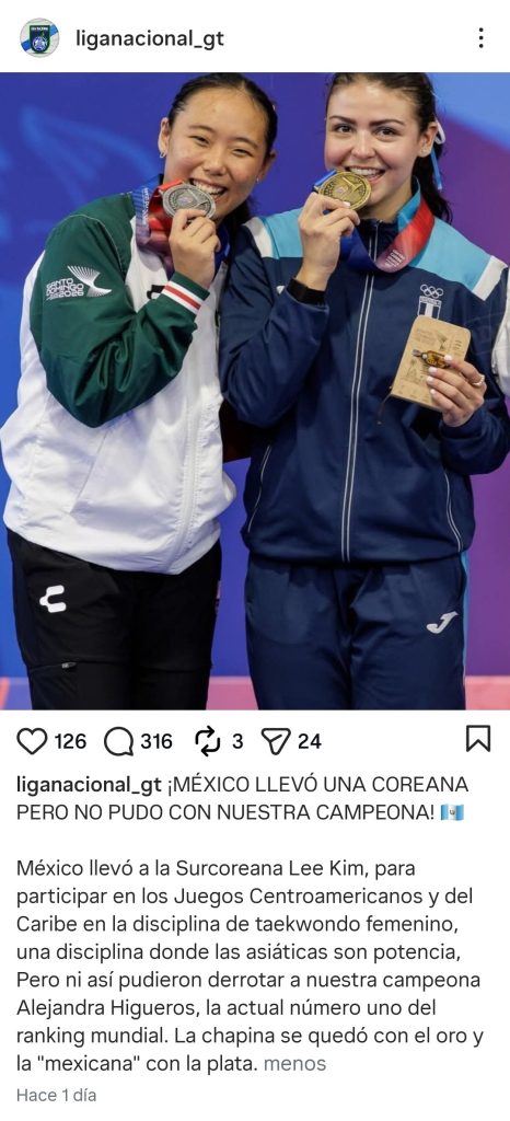 Lee Cecilia, taekwondoín mexicana