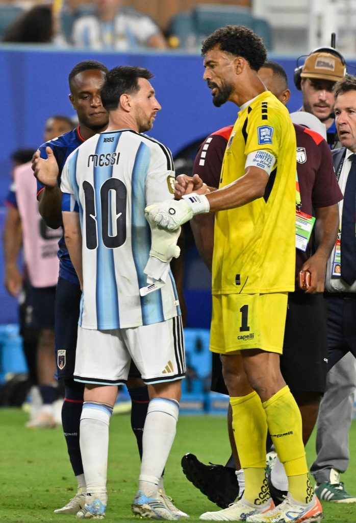 Lionel Messi y Vozinha