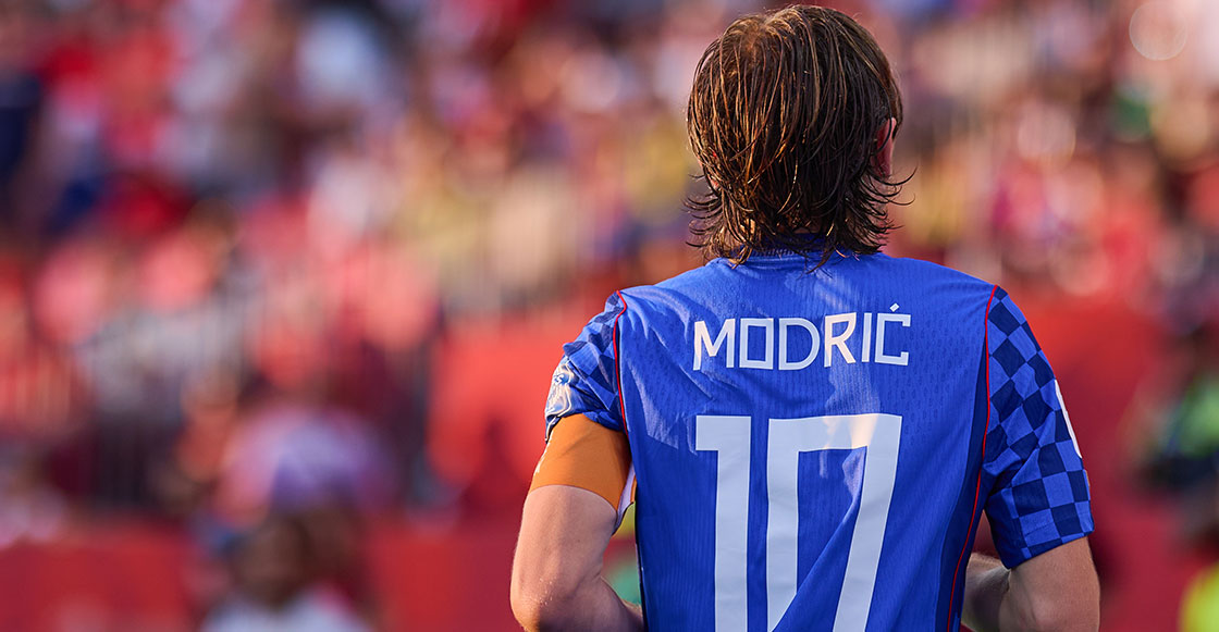 Luka Modric, el 10 de Croacia