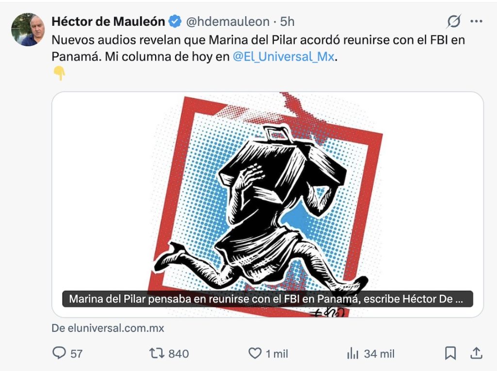 Tercer round: Filtran otro audio de Marina del Pillar; exgobernador de Baja California niega montaje