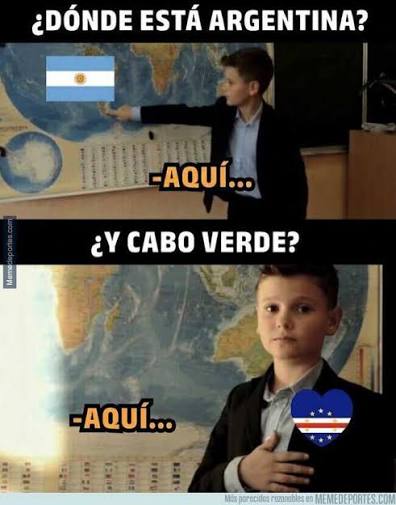 Meme Cabo Verde Mundial 2026