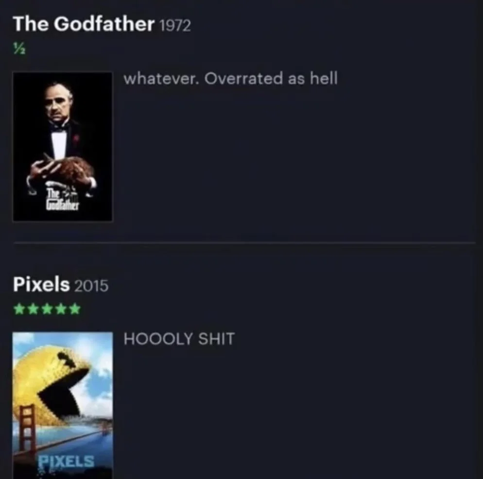 Meme de Letterboxd 