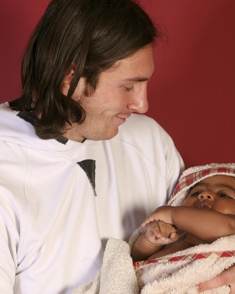 Messi y Yamal en el 2007