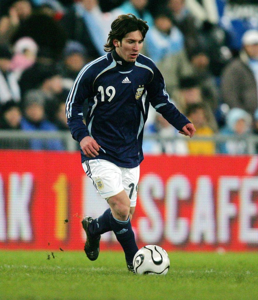 Messi en el Mundial del 2006