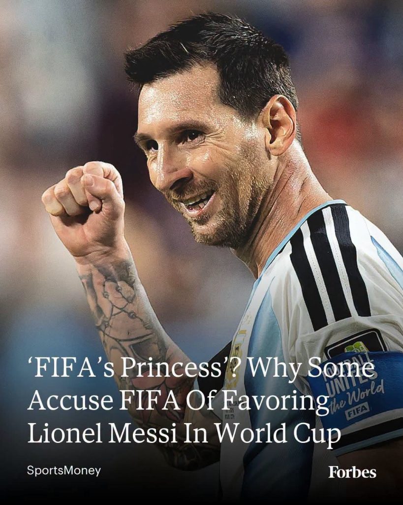Messi princesa de la FIFA