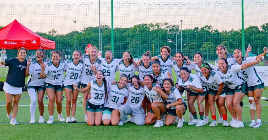 Selección femenil de México es subcampeona del Mundial de Lacrosse 2026