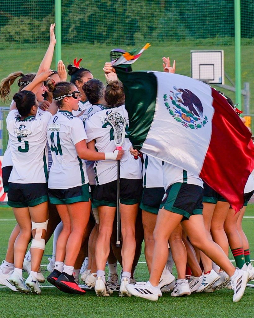 Selección femenil de México es subcampeona del Mundial de Lacrosse 2026