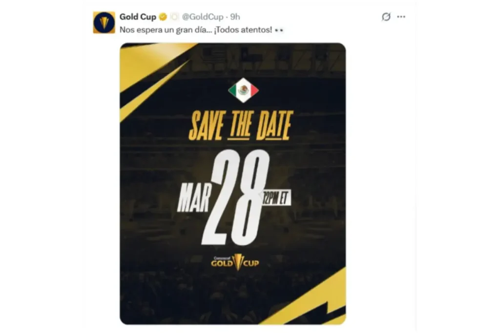 México sede de la Copa Oro 2027