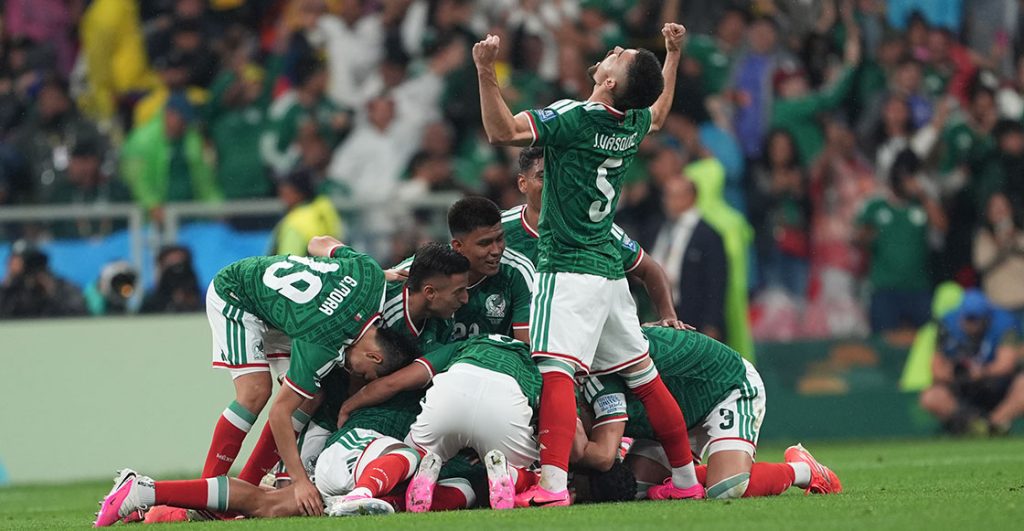 México con el uniforme verde