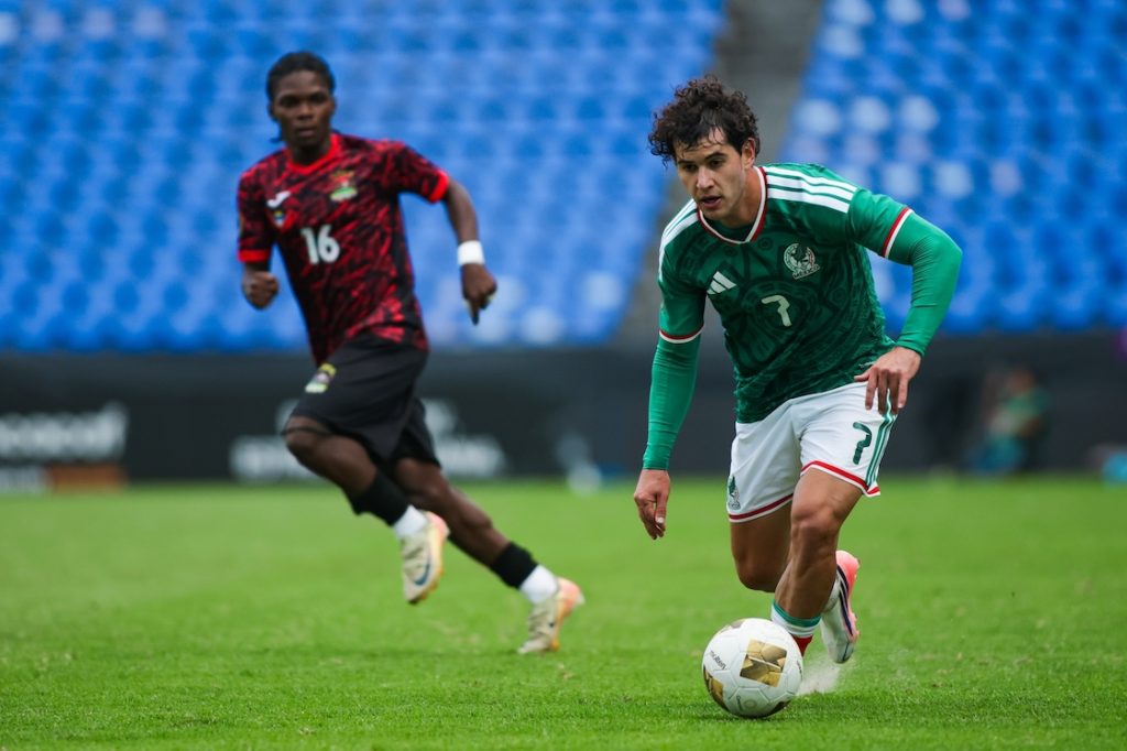 México frente a Antigua y Barbuda
