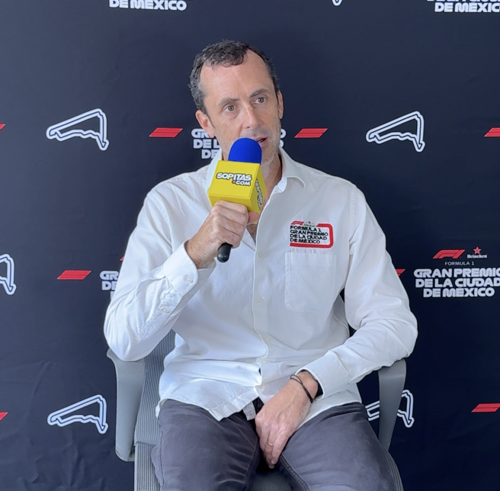 Michel Jourdain, embajador del Gran Premio de México