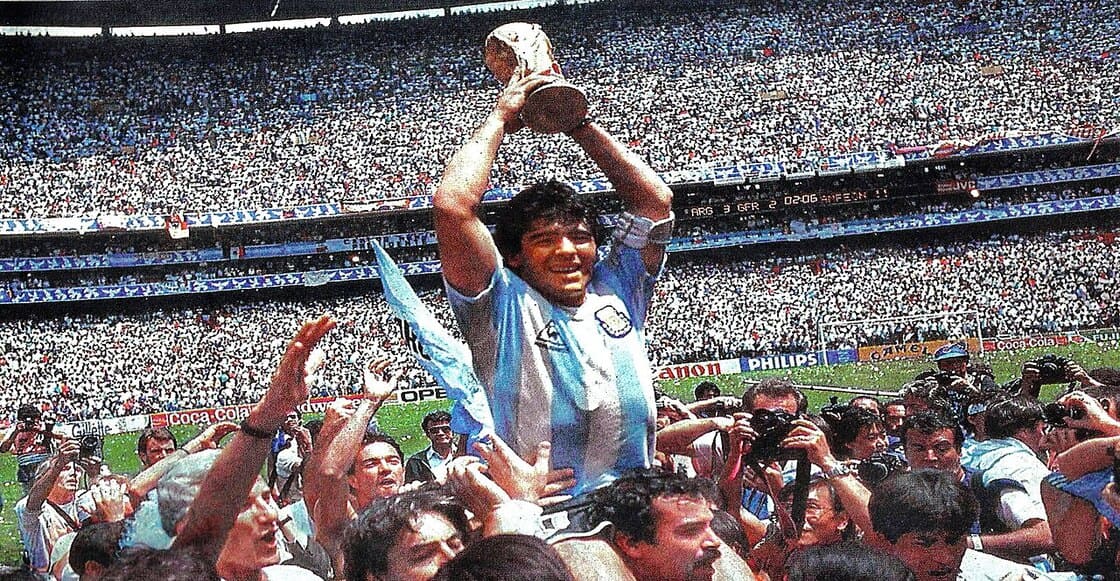 La clausura del Mundial de México 1986