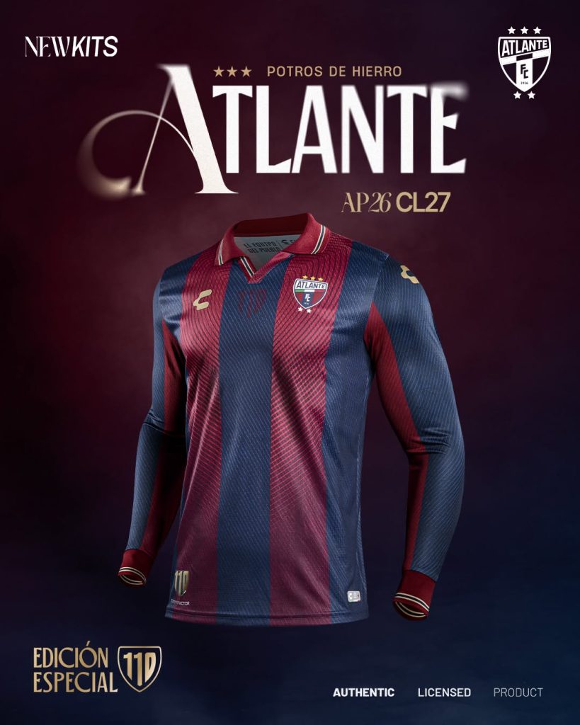 Nuevo jersey Atlante 2026
