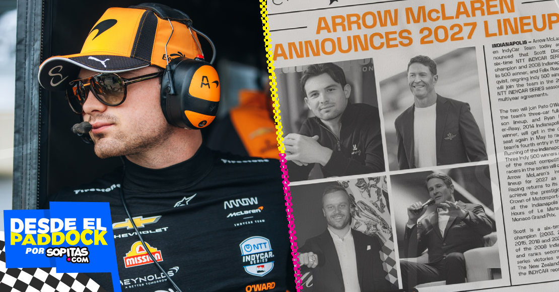 Scott Dixon y Felix Rosenqvist, los nuevos compañeros de Pato O’Ward en la IndyCar