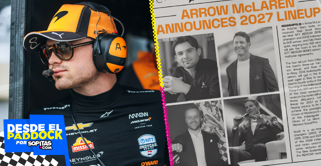 Scott Dixon y Felix Rosenqvist, los nuevos compañeros de Pato O'Ward en la IndyCar