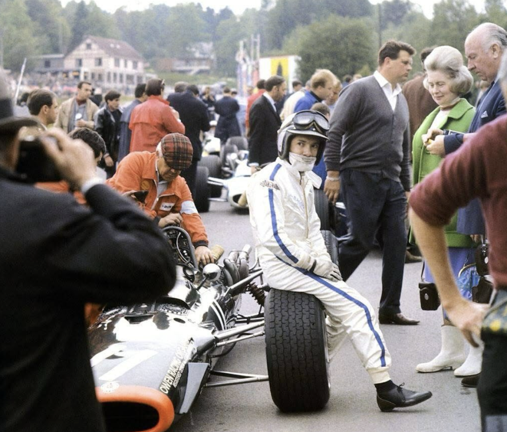 Pedro Rodríguez en el GP de Bélgica 1968