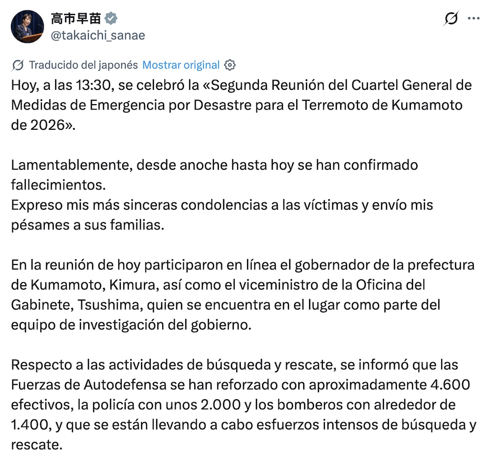 Explosión en centro comercial, derrumbes y fallecidos: El saldo del sismo en Japón
