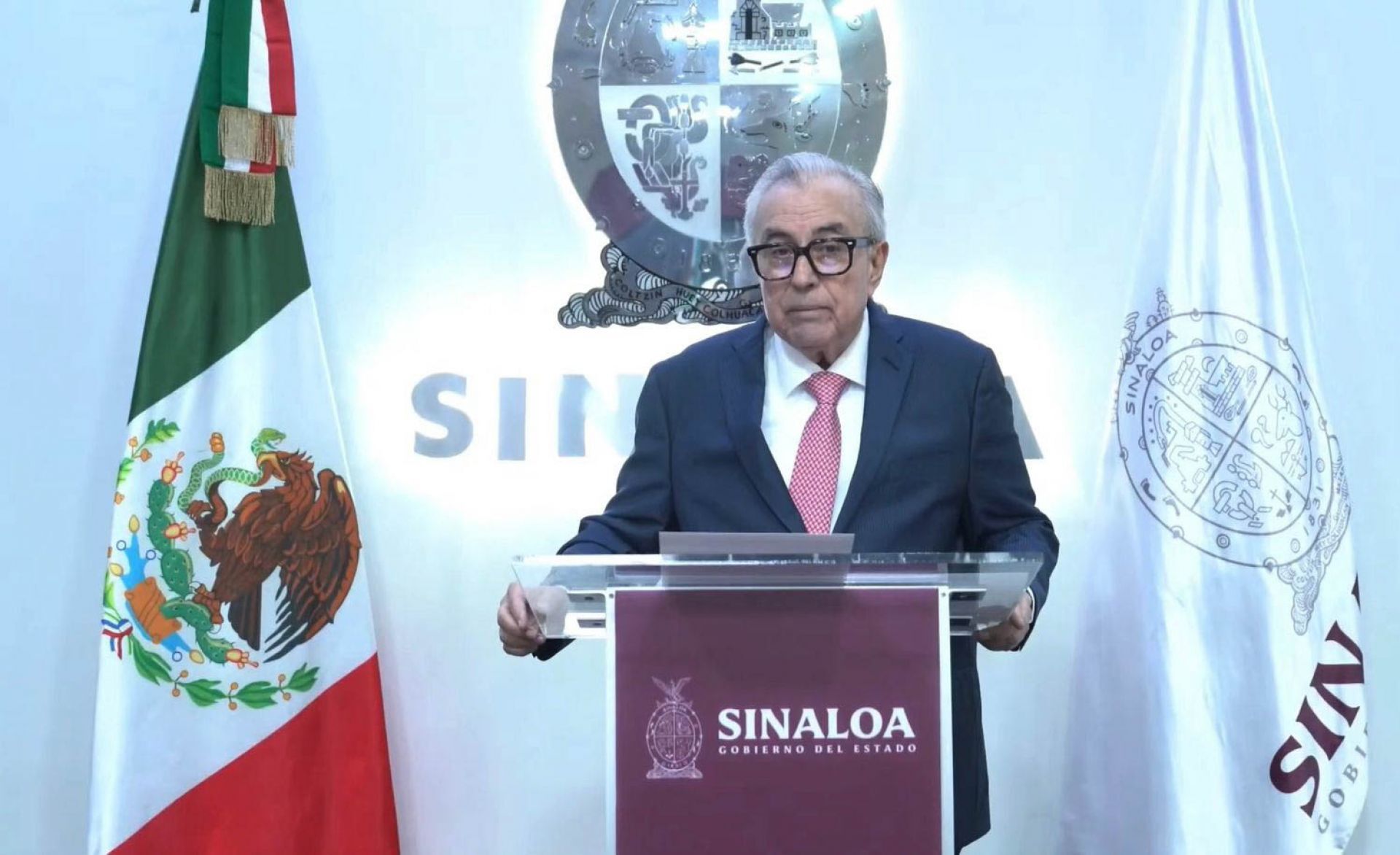 Rubén Rocha Moya pide licencia tras acusaciones de EE.UU.