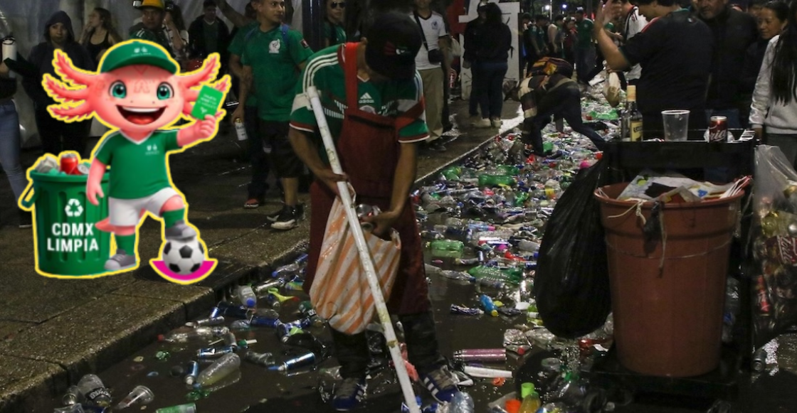 ¿Y si sí mantenemos limpias las calles? Sedema arma un Mega Limpiatón y repartirá bolsas de basura a la afición