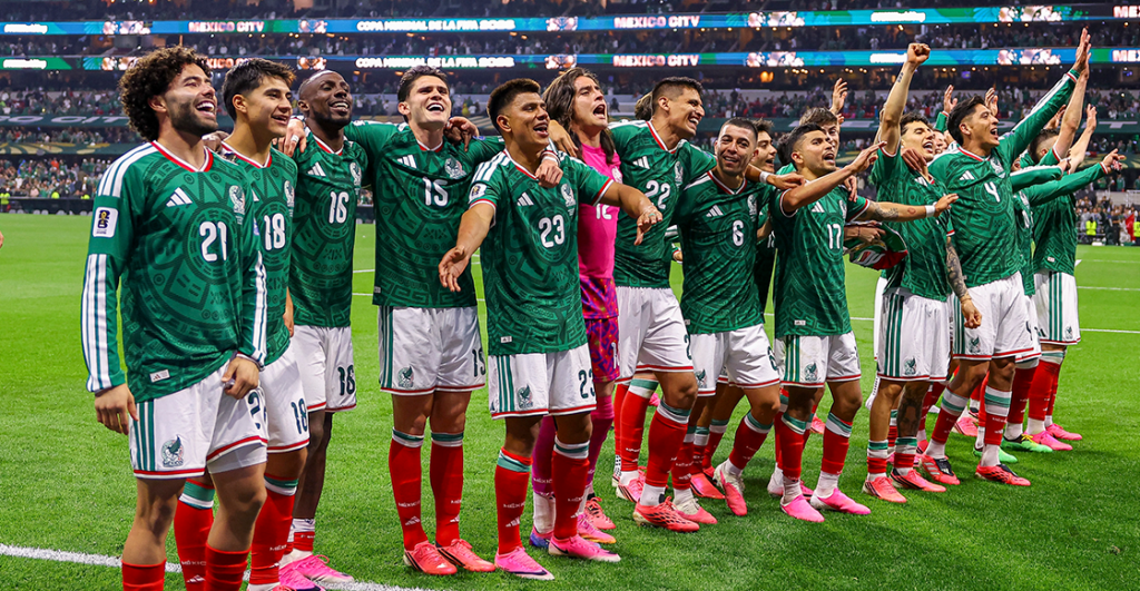 Selección Mexicana en el Azteca