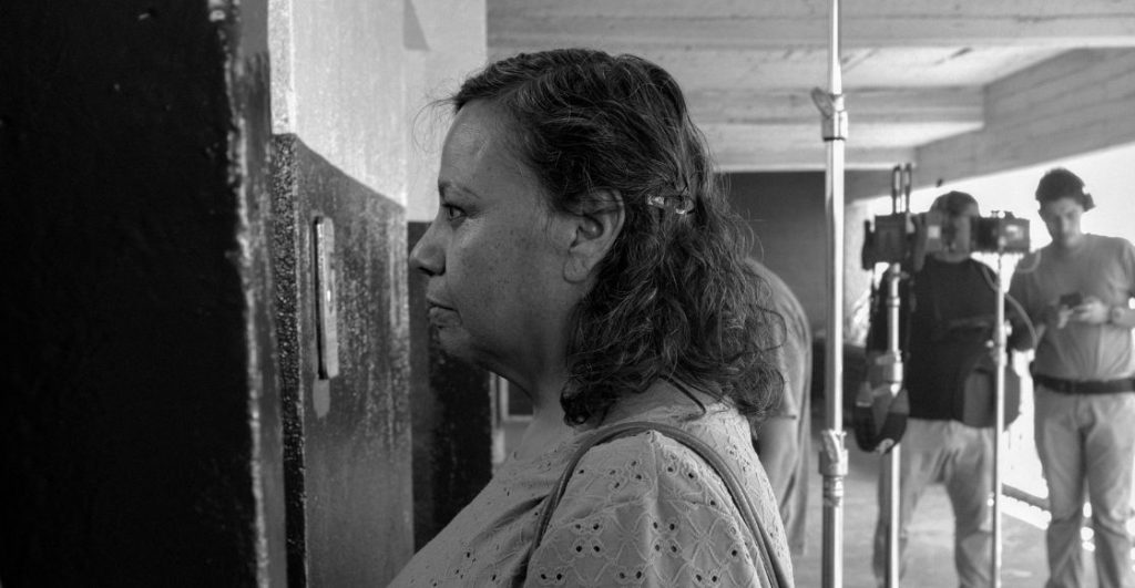 Teresa Sánchez como Olga en 'Moscas'