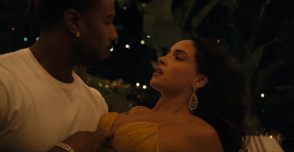 Imagen de Michael B. Jordan y Adria Arjona en 'The Thomas Crown Affair'