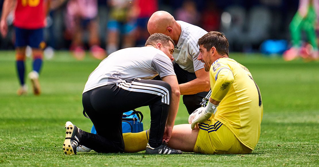 Courtois asegura que él no pidió su cambio contra España: “El míster es el que decide”