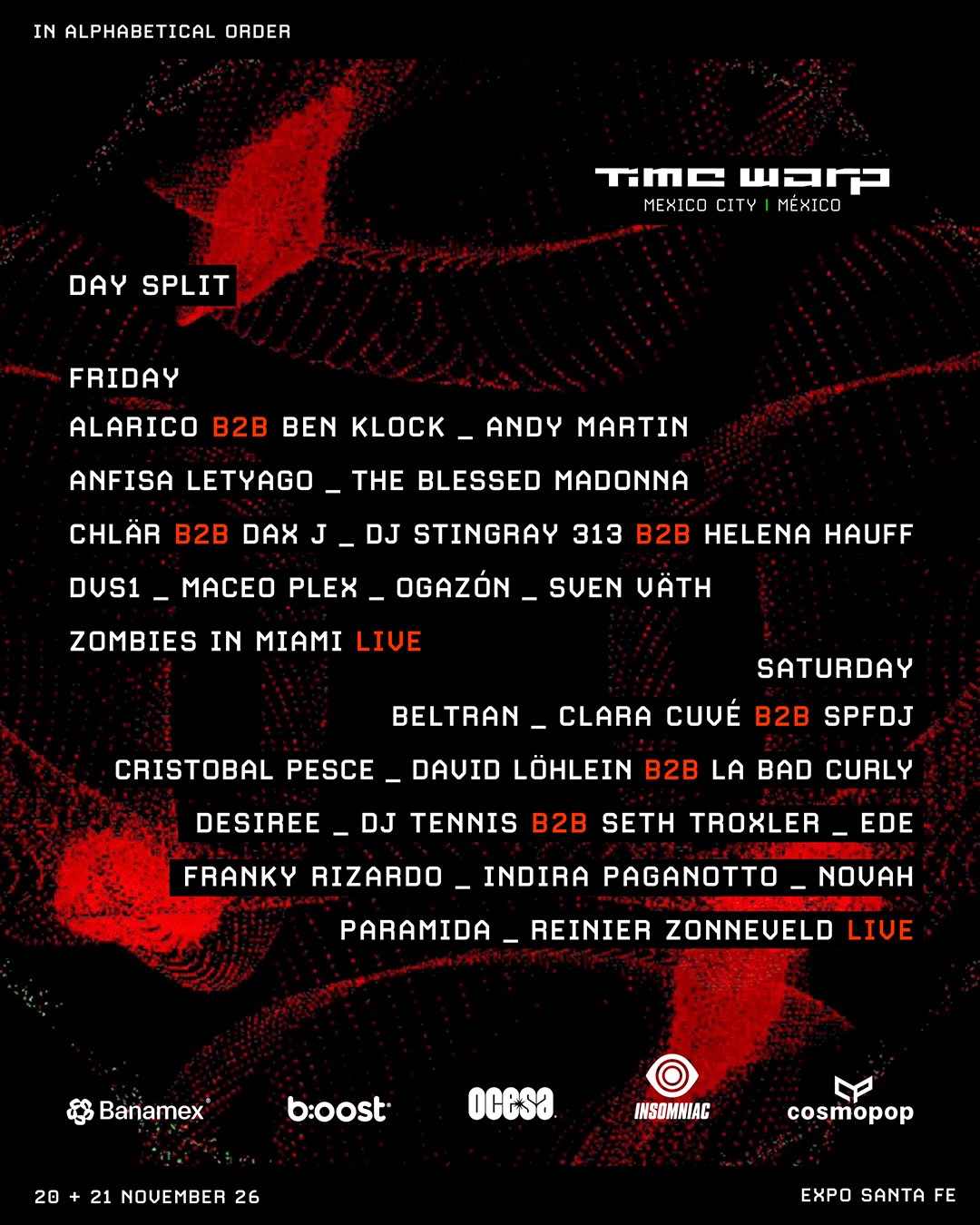 time warp mexico 2026