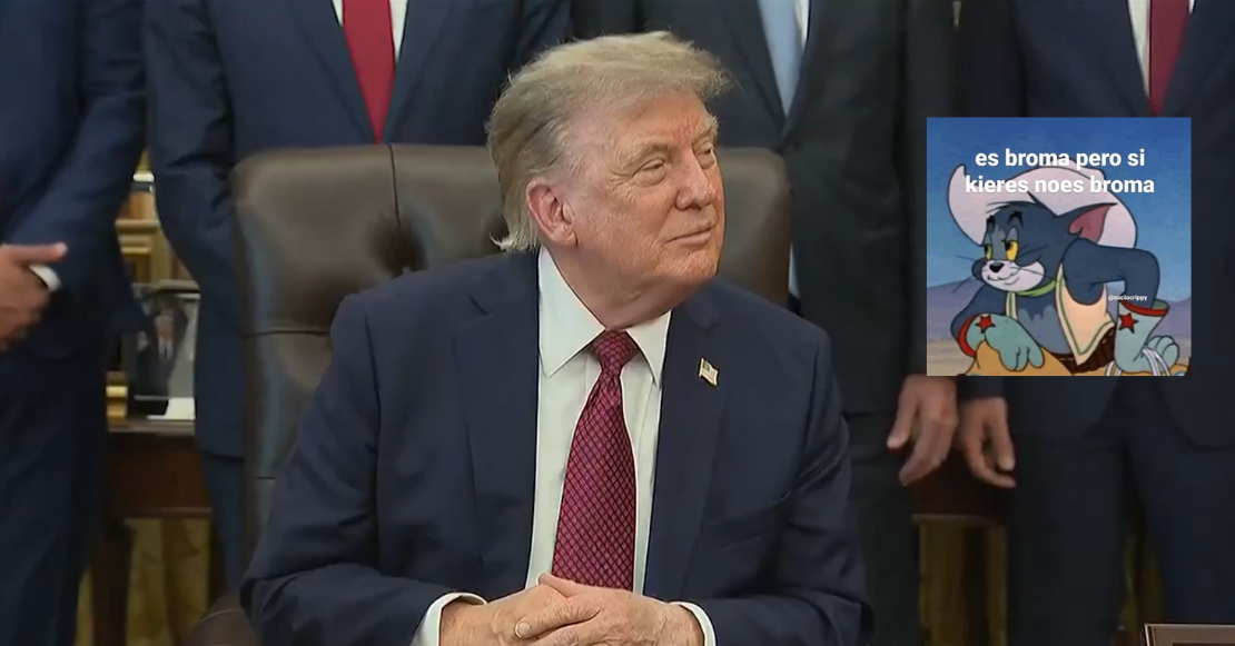 Broma pero si quieres no es broma: Trump habla de aranceles a México por la lechuga vinculada a brote de “diarrea explosiva”