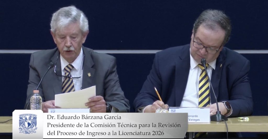 Examen de ingreso a licenciatura de la UNAM