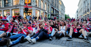 La historia detrás del Viking Row, la celebración viral de Noruega en este Mundial 2026