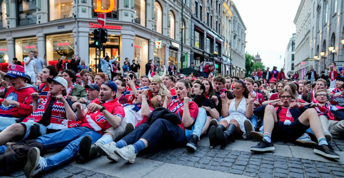 La historia detrás del Viking Row, la celebración viral de Noruega en este Mundial 2026