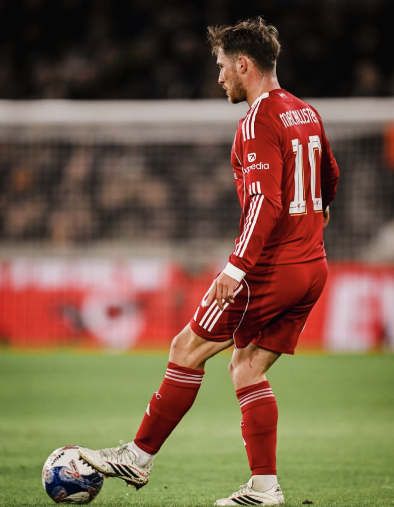 Alexis Mac Allister, el 10 del Liverpool